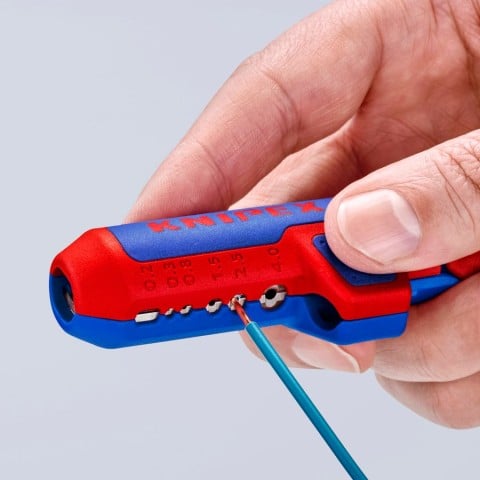Knipex 16 95 03 SB ErgoStrip PV Wire Stripper - feature detail