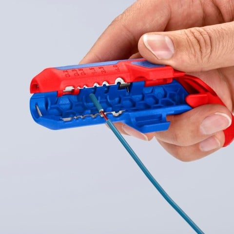 Knipex 16 95 03 SB ErgoStrip PV Wire Stripper - feature detail