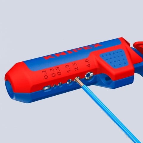 Knipex 16 95 03 SB ErgoStrip PV Wire Stripper - feature detail