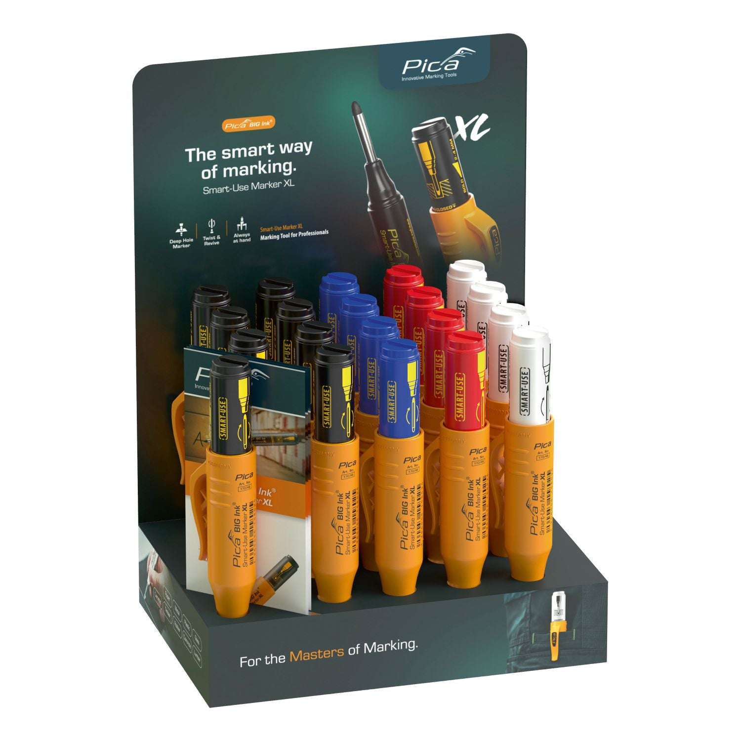 Pica 170/20 Marker 20-Piece Display Set – Tool Nut