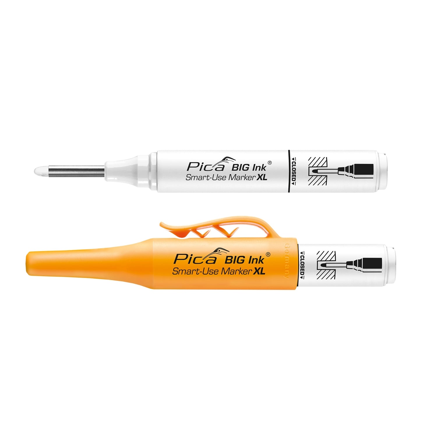Pica BIG Ink 170/52 Smart-Use Marker XL, White