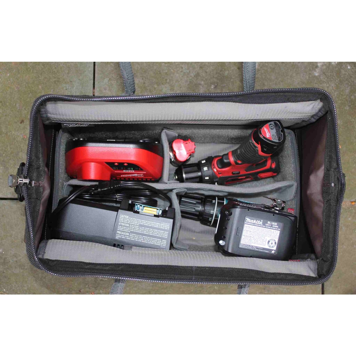 Veto Pro Pac DR-XL Extra-Large Gatemouth-Style Zippered Drill / Tool Bag