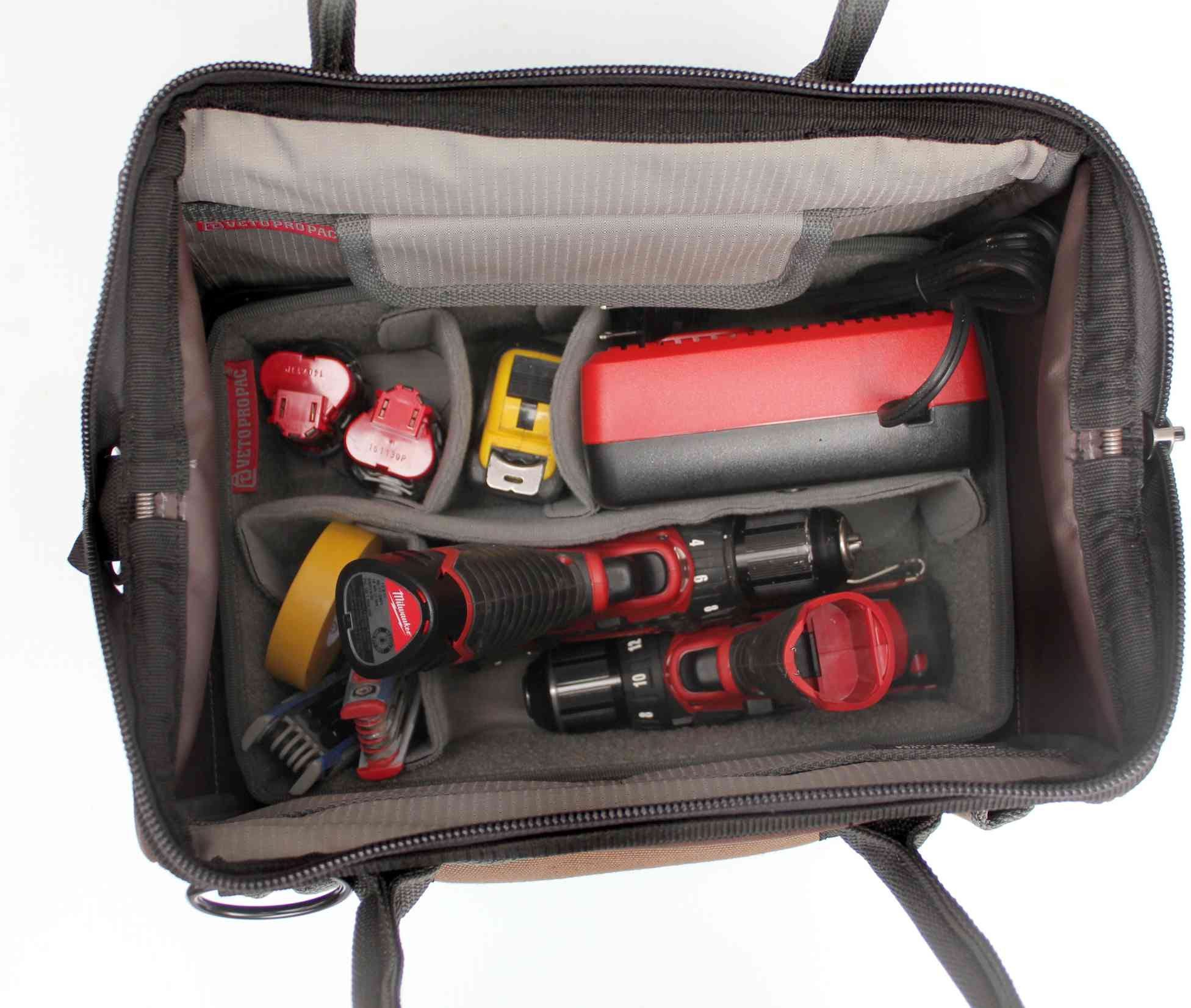Veto Pro Pac DR-XL Extra-Large Gatemouth-Style Zippered Drill / Tool Bag