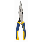 Irwin 1773624 VISE-GRIP LN8E Long-Nose Pliers with 12 AWG Stripper 8-in.