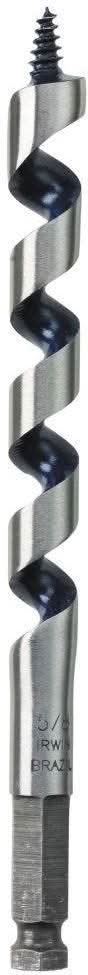 Irwin 1779139 Auger Bit with WeldTec 7-1/2-in. x 5/8-in.