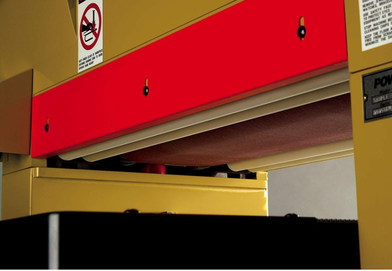 Powermatic 1790843 WB-43, 43-inch Sander, 25HP 3PH 230/460V with DRO