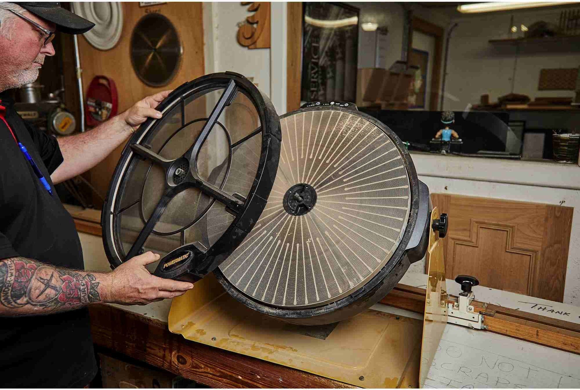 Powermatic 1791331 PM1250 Micro-Dust Air Filtration System