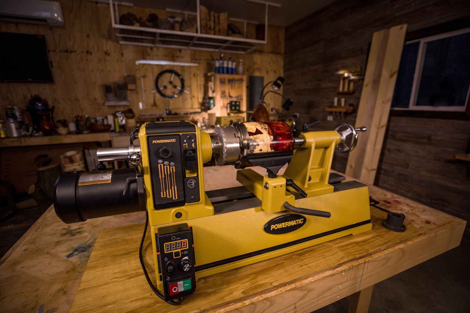 Powermatic 1792014 2014 Bench Lathe, 1HP 115V