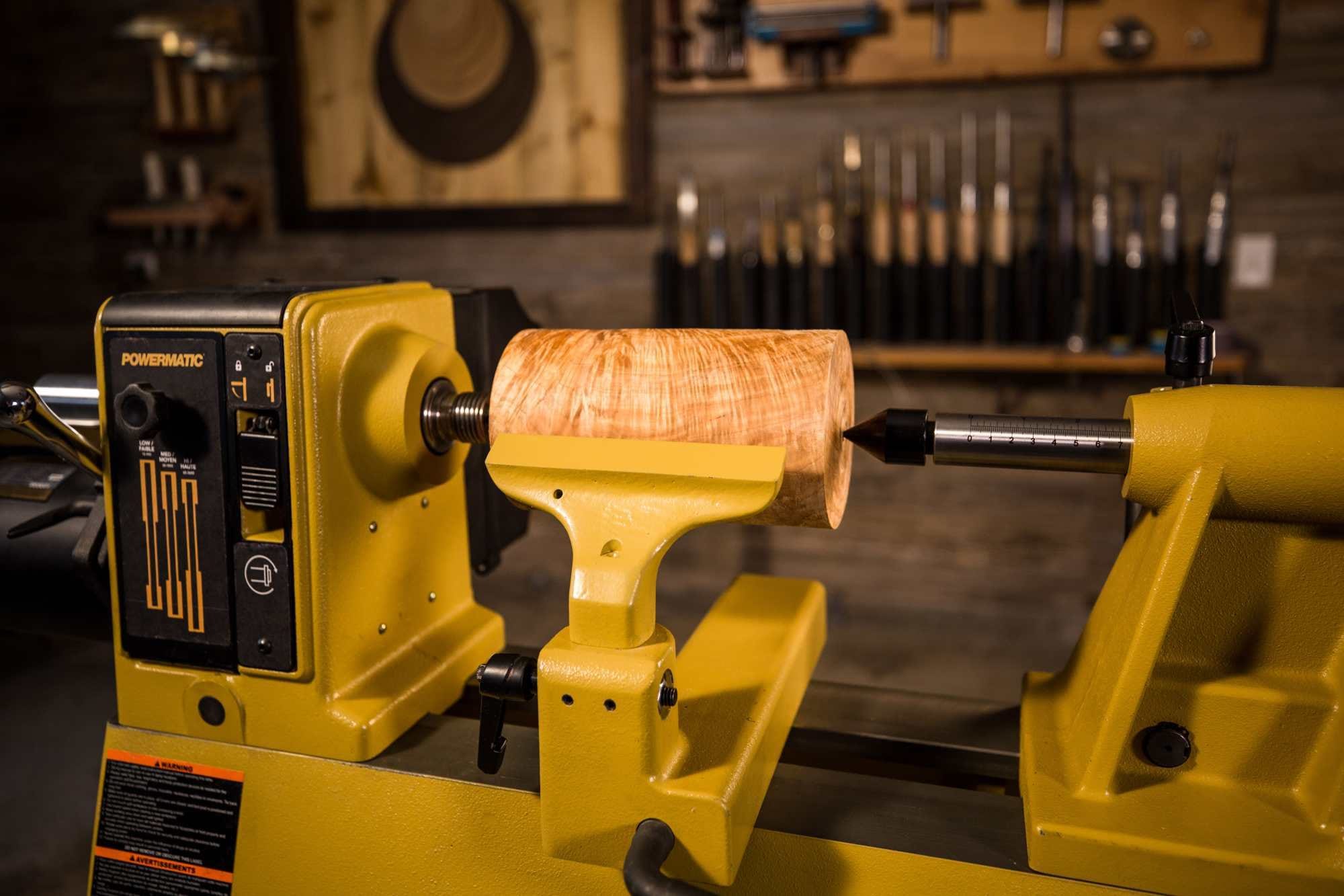 Powermatic 1792014 2014 Bench Lathe, 1HP 115V