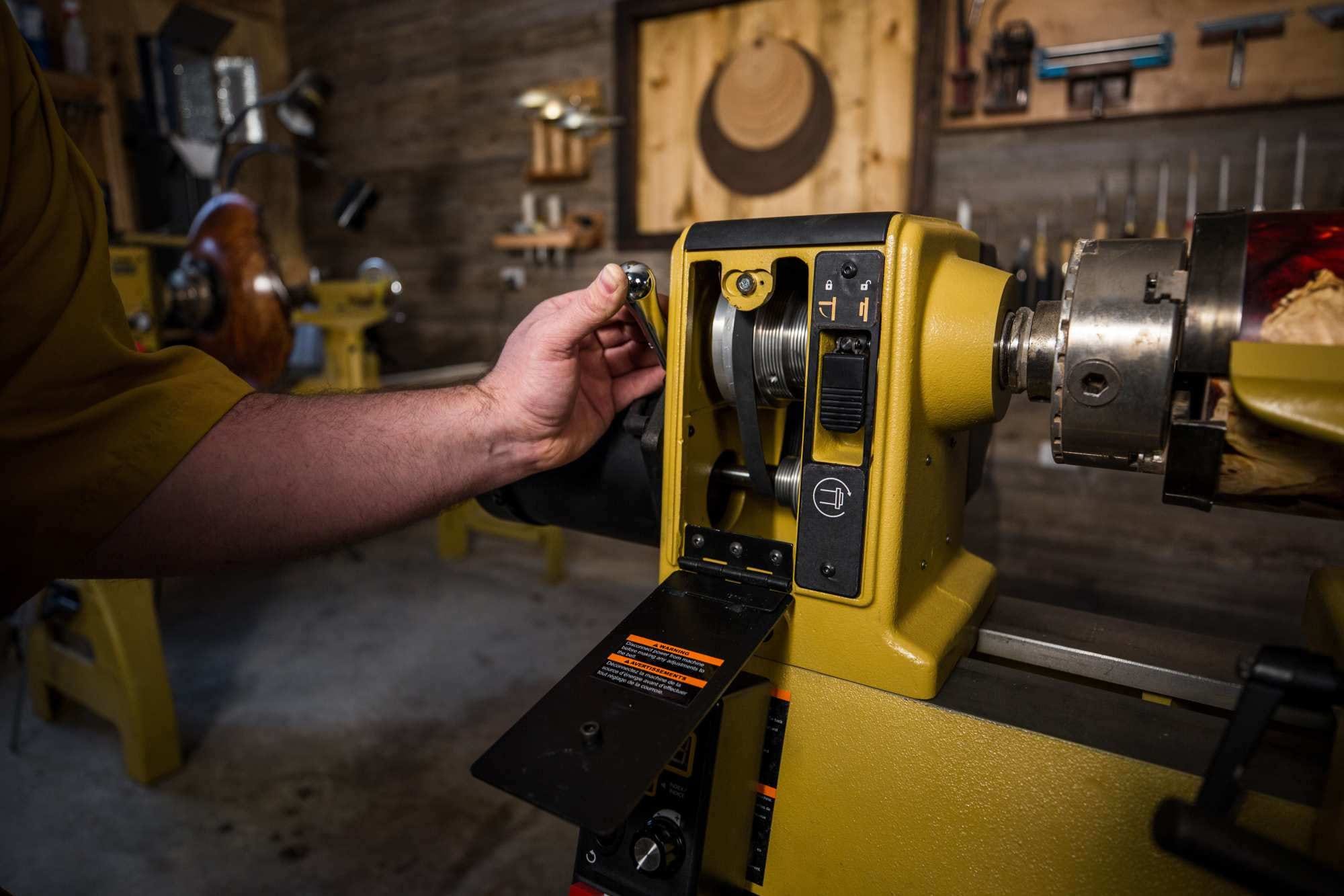 Powermatic 1792014 2014 Bench Lathe, 1HP 115V