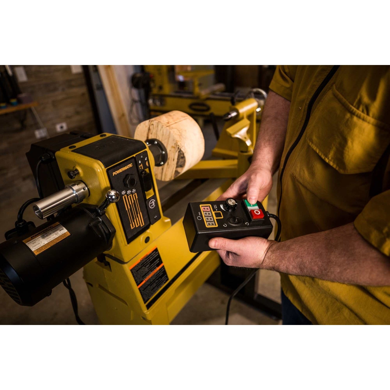 Powermatic 1792014AK 2014 Bench Lathe w/ Stand, 1HP 115V