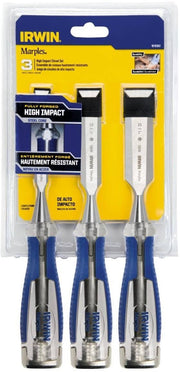 Irwin 1819362 Marples High Impact Chisel 3-Pc Set