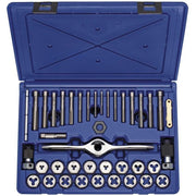 Irwin 1835092 HANSON Machine Screw And Metric Plug Tap And Die 40 Piece Set