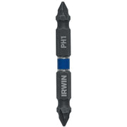 Irwin 1870982 Impact Double-Ended Bits Phillips #1PH, #1PH 2-3/8-in.