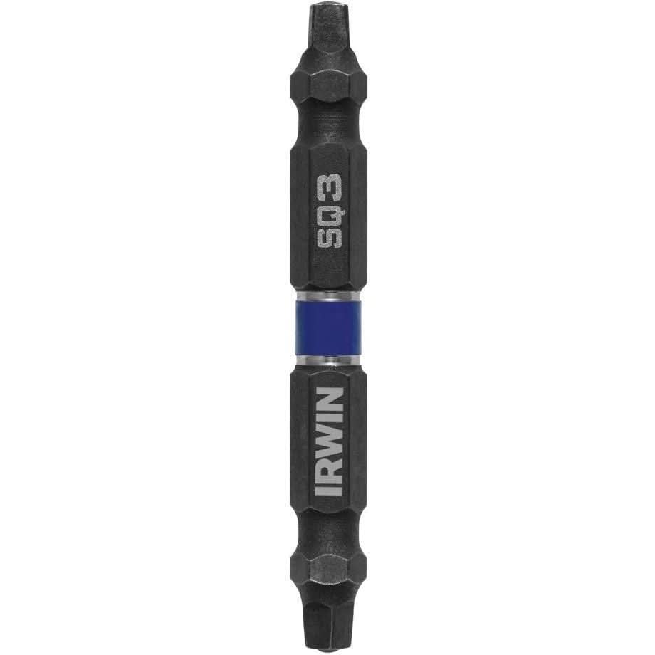 Irwin 1870987 Impact Double-Ended Bits Square Recess #3SQ, #3SQ 2-3/8 ...