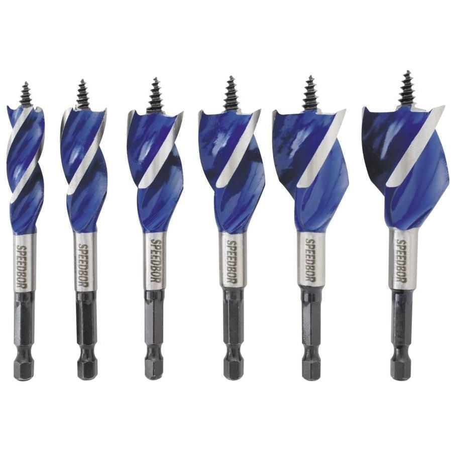 Irwin 1877239 Speedbor MAX Speed Bit 6 Piece Set