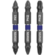 Irwin 1882352 Impact Double-Ended Bits 3 Piece Set