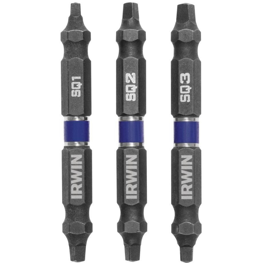 Irwin 1882353 Impact Double-Ended Bits 3 Piece Set