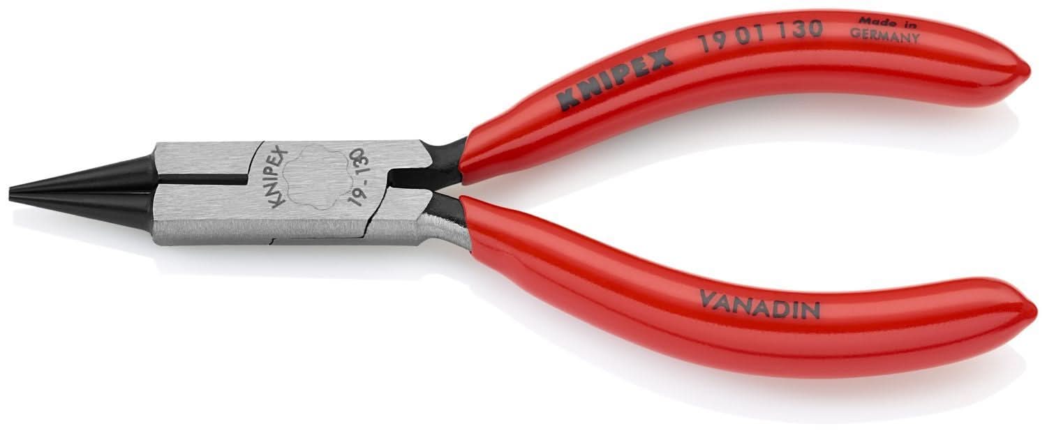 Knipex 19 01 130 Round Nose-Jeweler's Pliers
