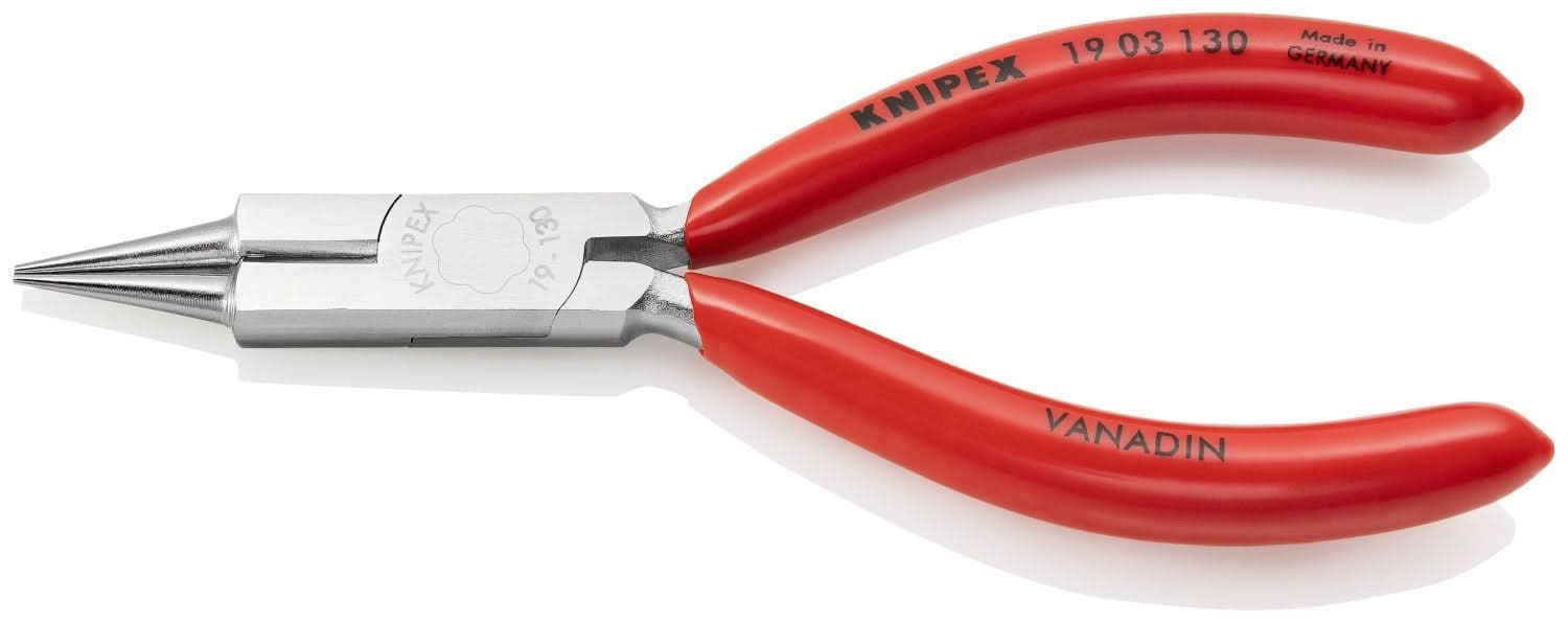Knipex 19 03 130 Round Nose-Jeweler's Pliers
