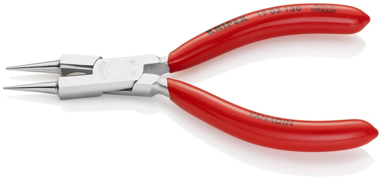Knipex 19 03 130 Round Nose-Jeweler's Pliers