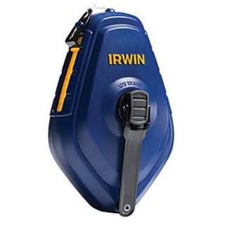 Irwin 1932885 STRAIT-LINE&reg; Speed-Line Reel & Chalk, Permanent Red, 100'