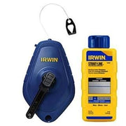 Irwin 1932885 STRAIT-LINE&reg; Speed-Line Reel & Chalk, Permanent Red, 100'