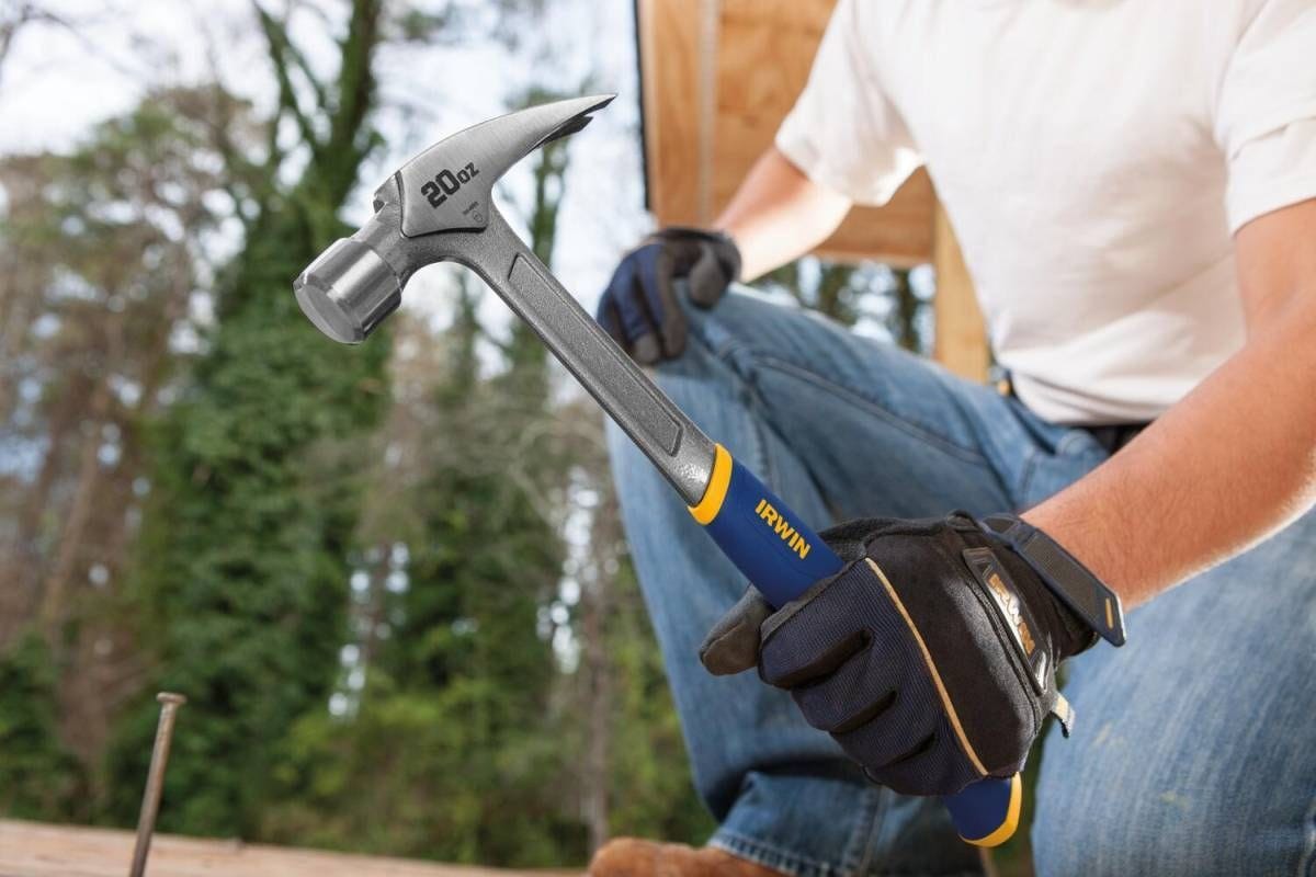 Irwin 1954888 General Purpose Claw Hammer Steel 20 oz.