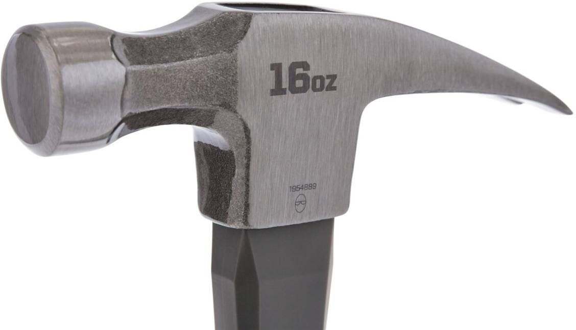 Irwin 1954889 General Purpose Claw Hammer Fiberglass 16 oz.