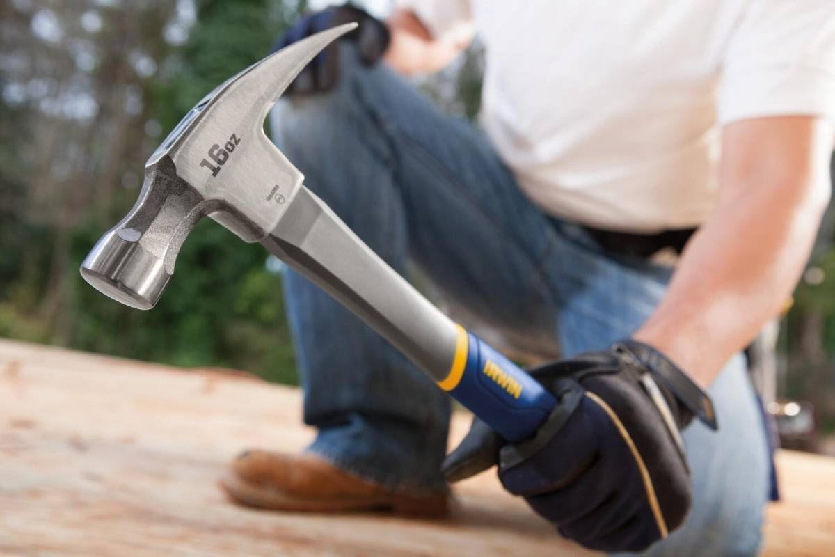 Irwin 1954889 General Purpose Claw Hammer Fiberglass 16 oz.