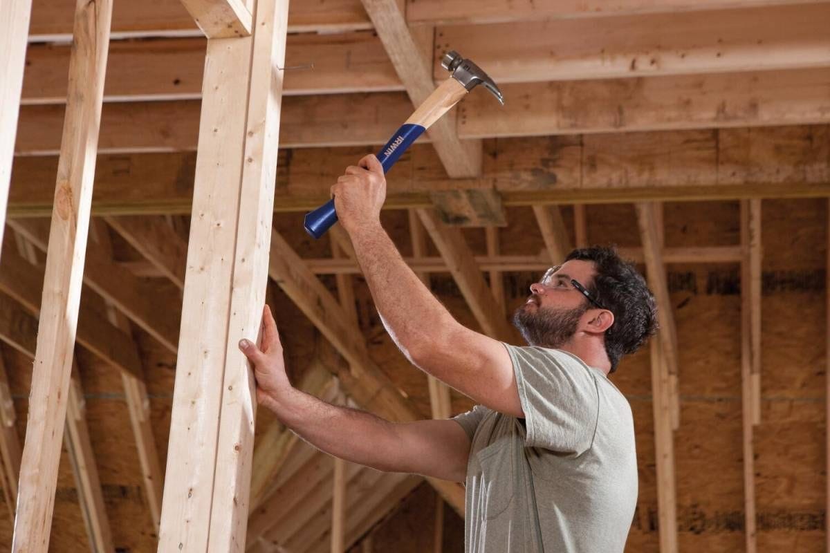 Irwin 1954890 California Framing Claw Hammer Wood 21 oz.
