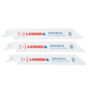 Lenox 1957003 METALWOLF 6 in. 14 TPI Bi-Metal Recip Saw Blade (3-Pack)