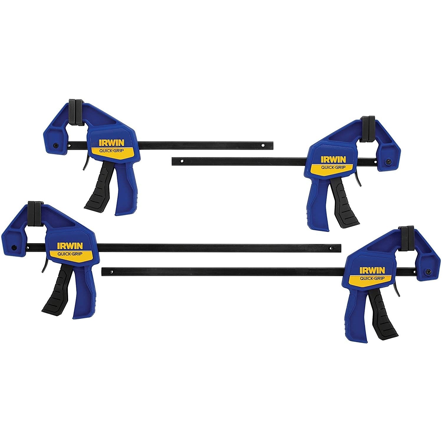 Irwin 1964748 Quick-Grip Light-Duty Bar Clamps 4pc Set