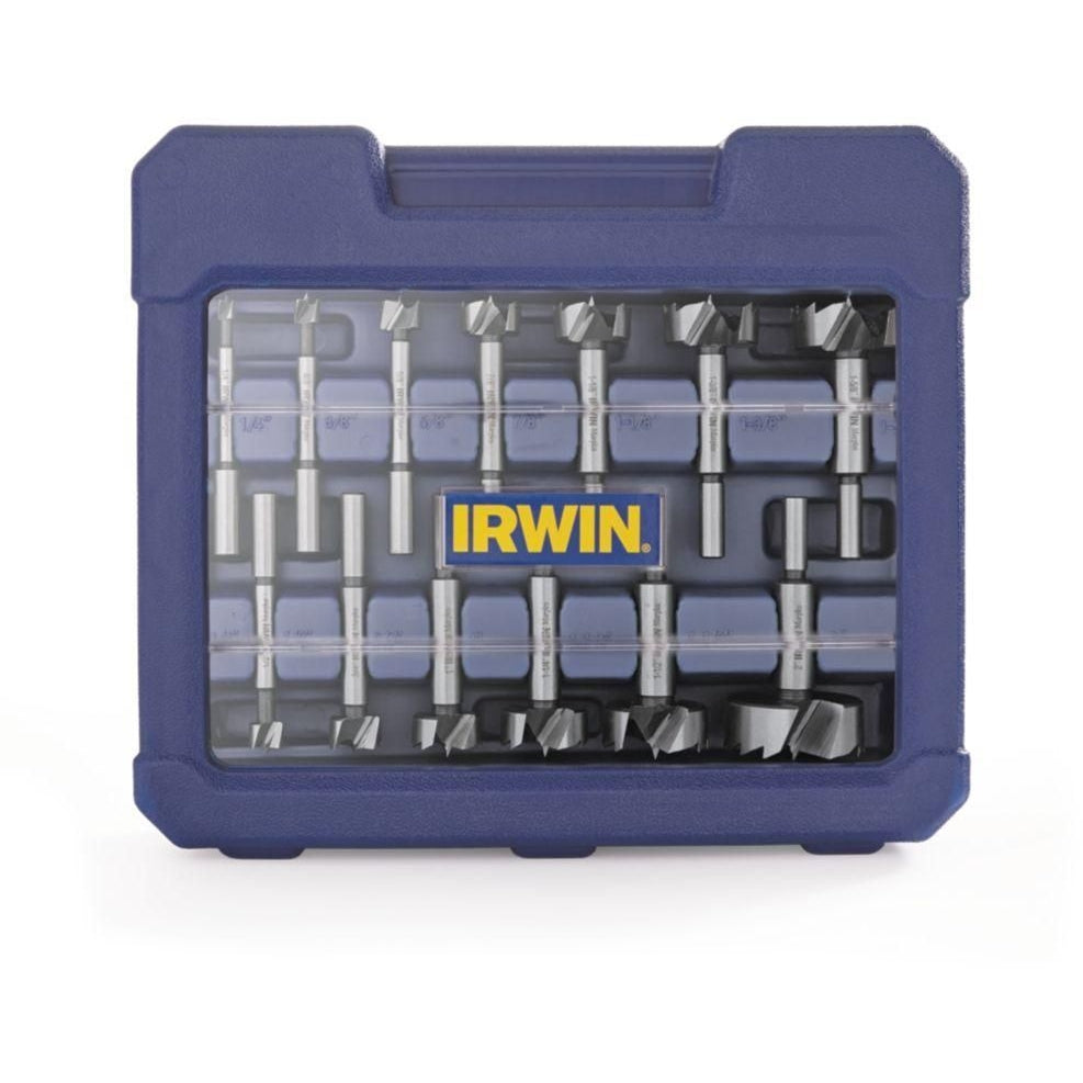 Irwin 1966893 Marples Wood Drilling Forstner Bit Set 14-Piece