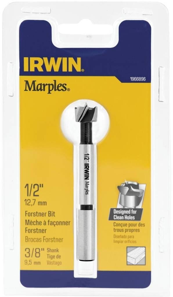 Irwin 1966896 Marples Wood Drilling Forstner Bit 1/2-in.