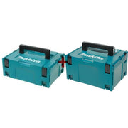 Makita Interlocking Modular Tool Case - Medium and Large Interlocking Case Combo Kit