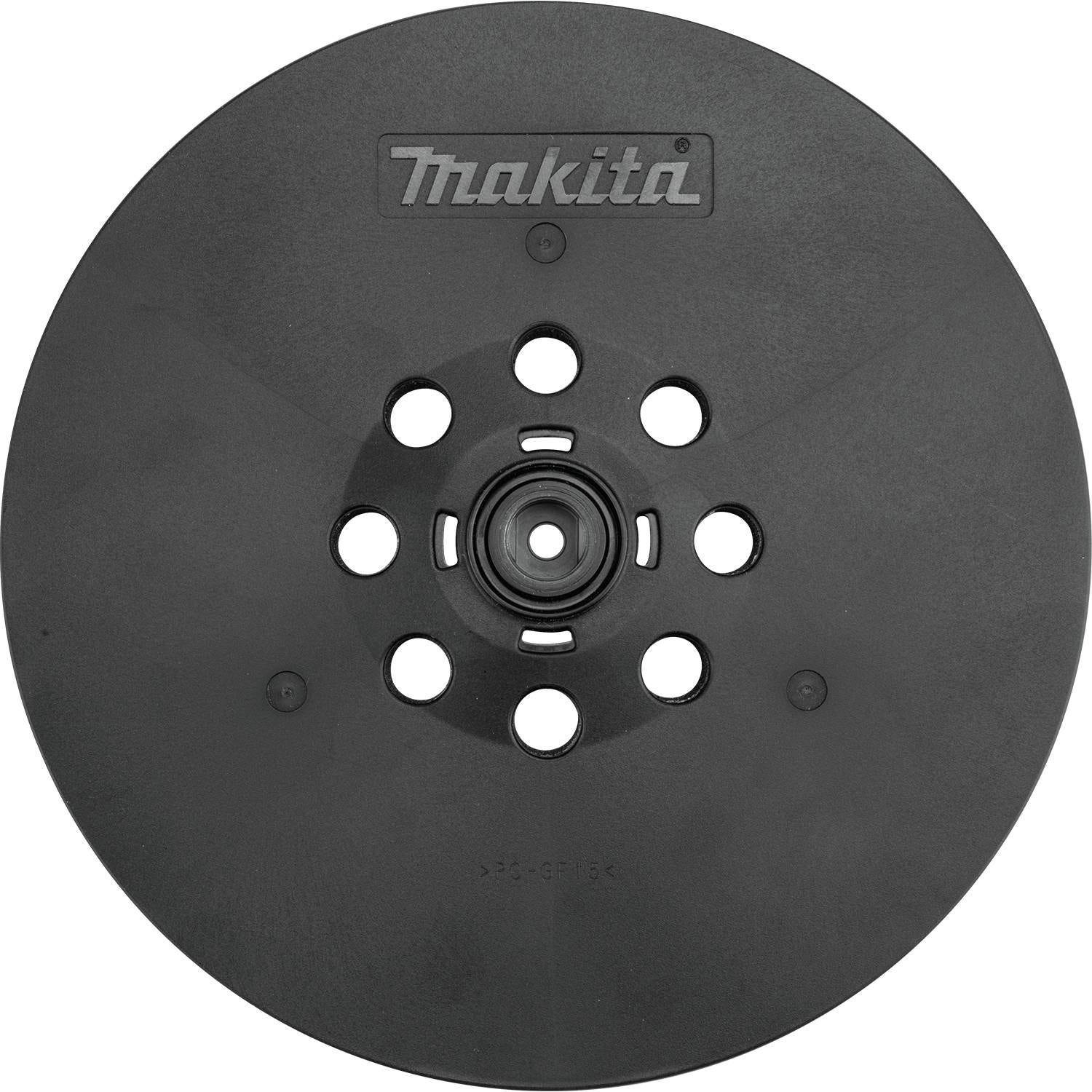 Makita 199939-3 9" Round Sanding Backing Pad, Hook & Loop, Soft, XLS01