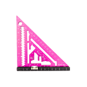 SquiJig Fusion Pro 7.5-in. Rafter Square w/ Level Heel, Pink on a white background