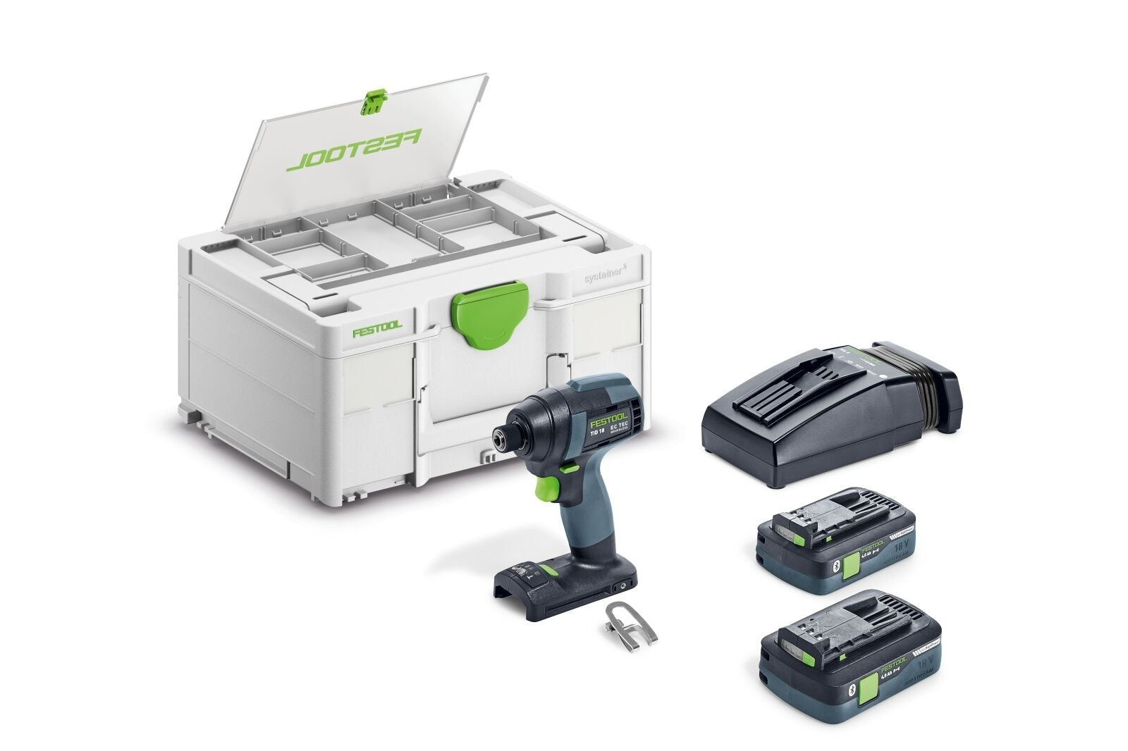 Festool 577614 TID 18 Cordless 18V Impact Driver PLUS 4.0Ah Kit