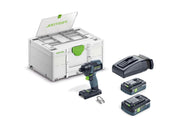 Festool 577614 TID 18 Cordless 18V Impact Driver PLUS 4.0Ah Kit