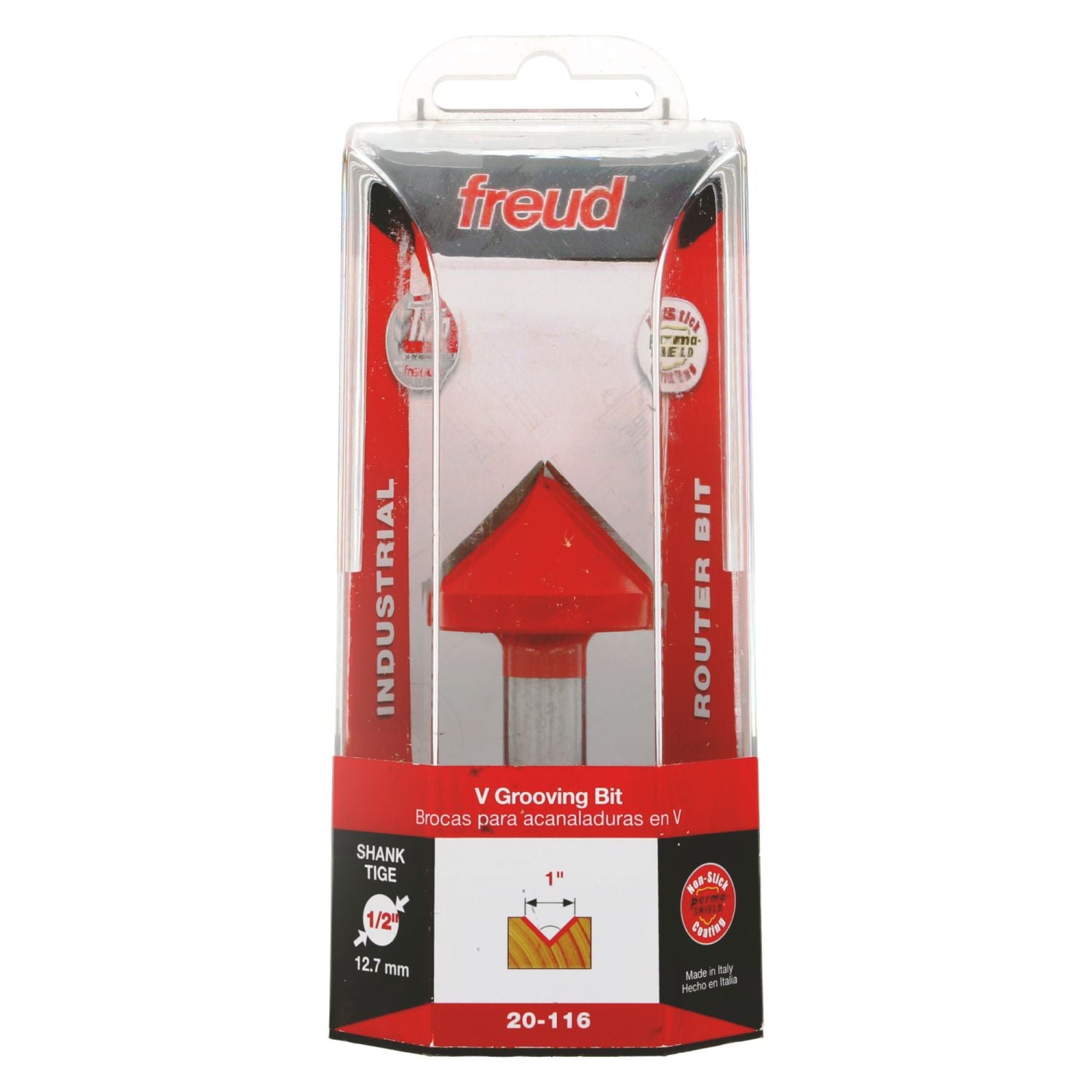 Freud 20-116 1-1/2-Inch V Grooving Router Bit