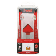 Freud 20-116 1-1/2-Inch V Grooving Router Bit