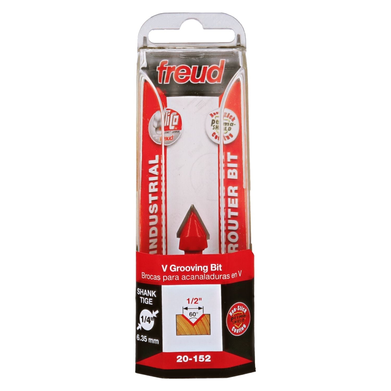 Freud 20-152 1/2-Inch V Grooving Router Bit