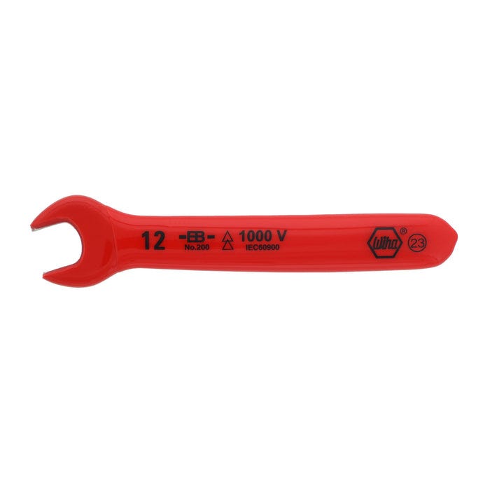 Wiha 20091 15-Piece Insulated Open End Wrench Set, Metric