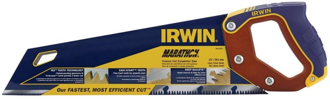 Irwin 2011201 ProTouch Coarse Cut Saw 15-in.