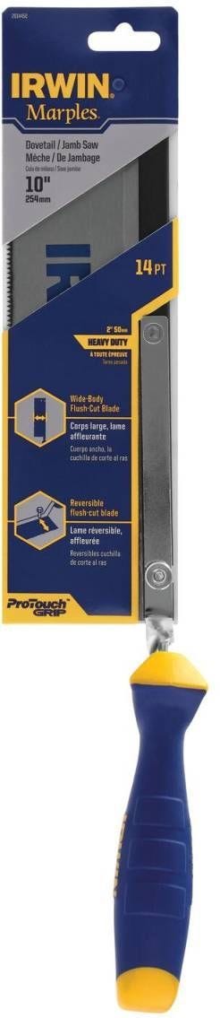 Irwin 2014450 ProTouch Dovetail/Jamb Saw 10-in.