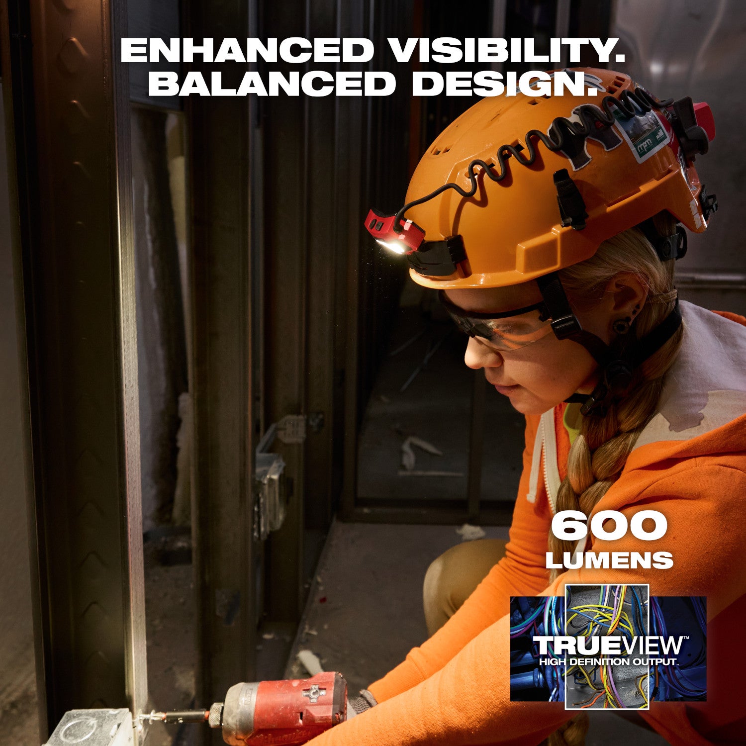 Milwaukee 2018R MILWAUKEE BOLT Rechargeable Low-Profile Headlamp