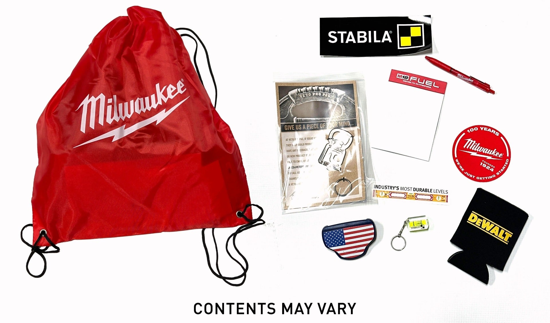 National Tradeperson Day Swag Bag - CONTENTS WILL VARY (PROMO)