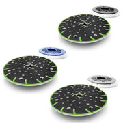 Festool Multi JetStream2 150mm (6") Soft Pad (1-Pack), Super-Soft Pad (1-Pack), and Hard Pad (1-Pack) for Rotex RO 150 FEQ Sander