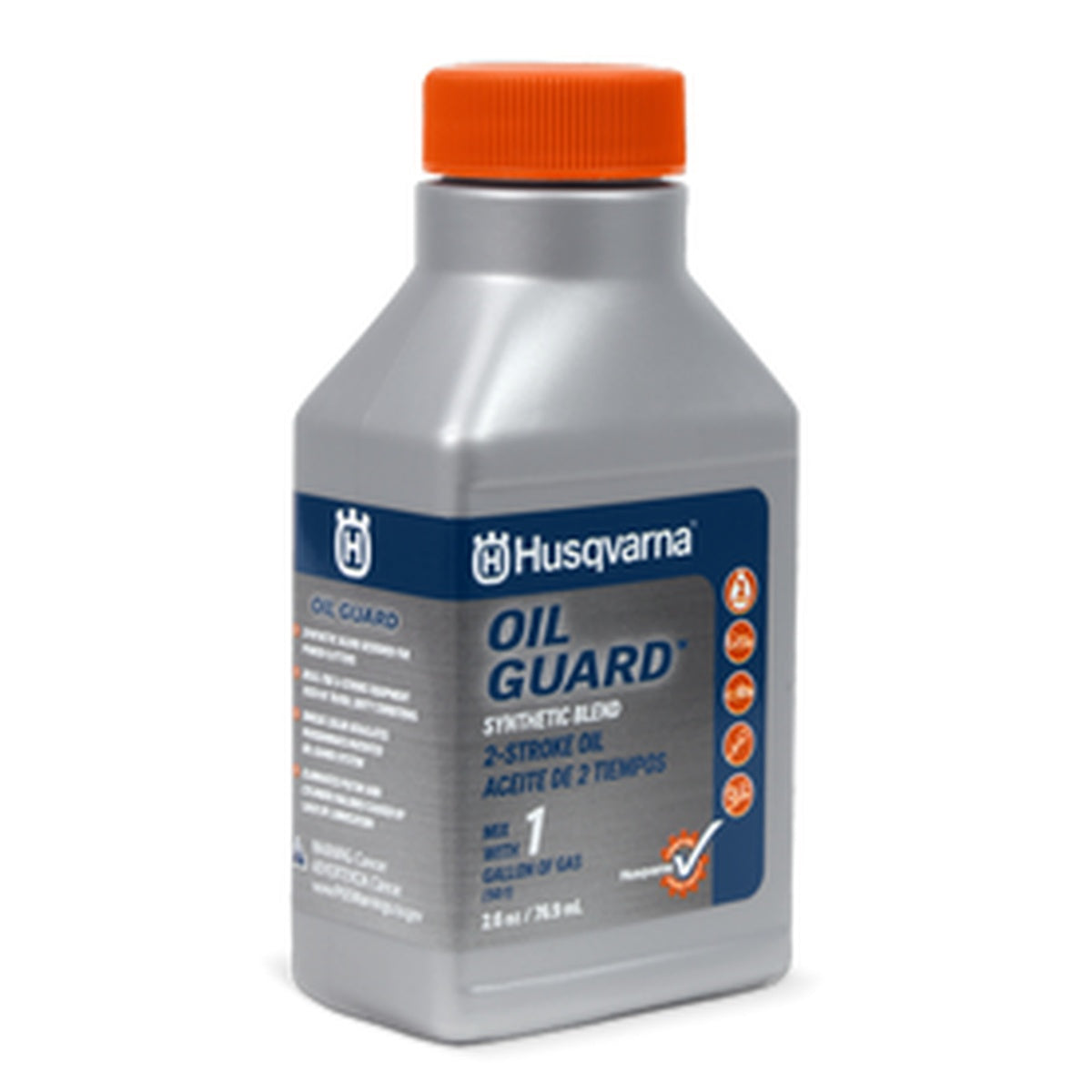 Husqvarna Oil Guard 2.6-oz. 2-Stroke Engine Oil for Power Cutters (593152701)